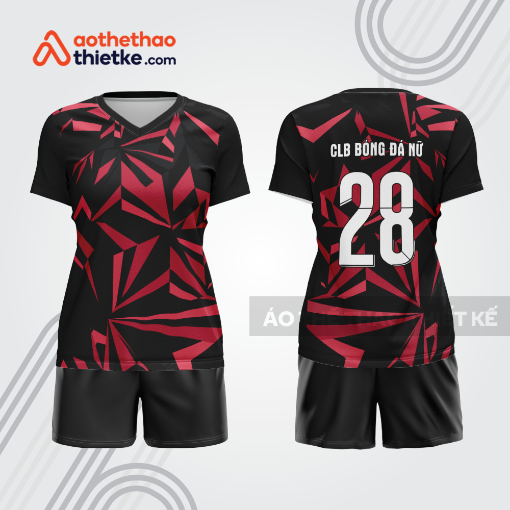 Mẫu thiết kế đồng phục đá bóng nữ đẹp bdc224