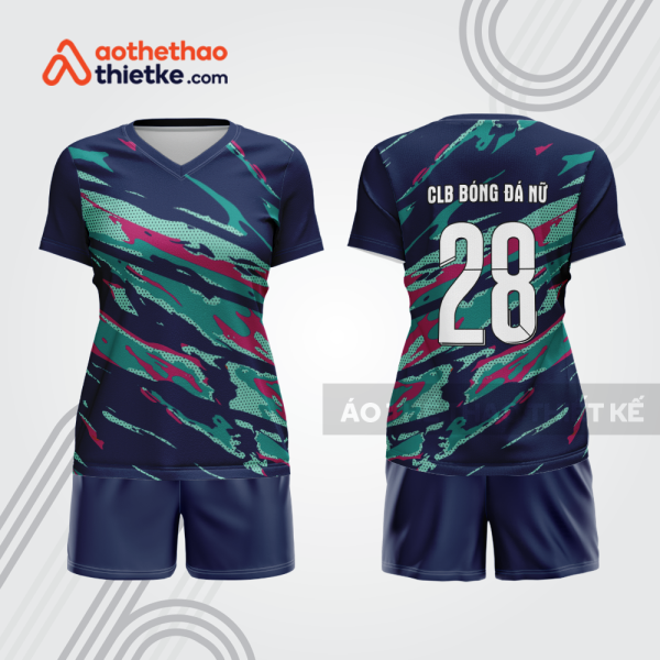 Mẫu thiết kế đồng phục đá bóng nữ đẹp bdc225