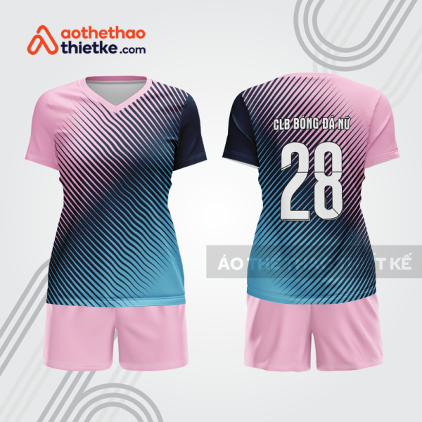 Mẫu thiết kế đồng phục đá bóng nữ đẹp bdc227