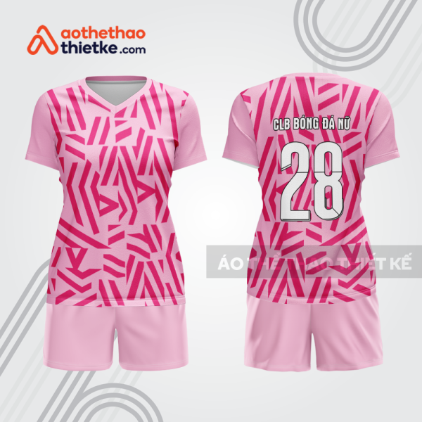Mẫu thiết kế đồng phục đá bóng nữ đẹp bdc228