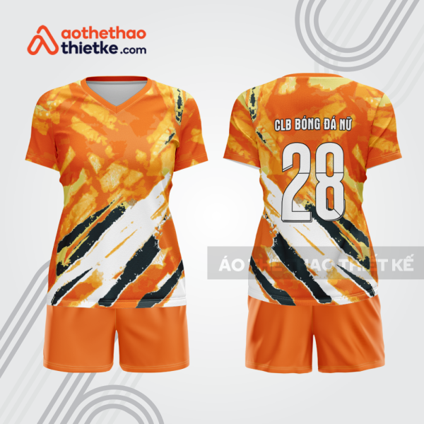 Mẫu thiết kế đồng phục đá bóng nữ đẹp bdc229