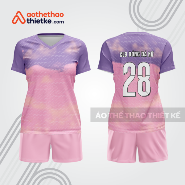 Mẫu thiết kế đồng phục đá bóng nữ đẹp bdc230