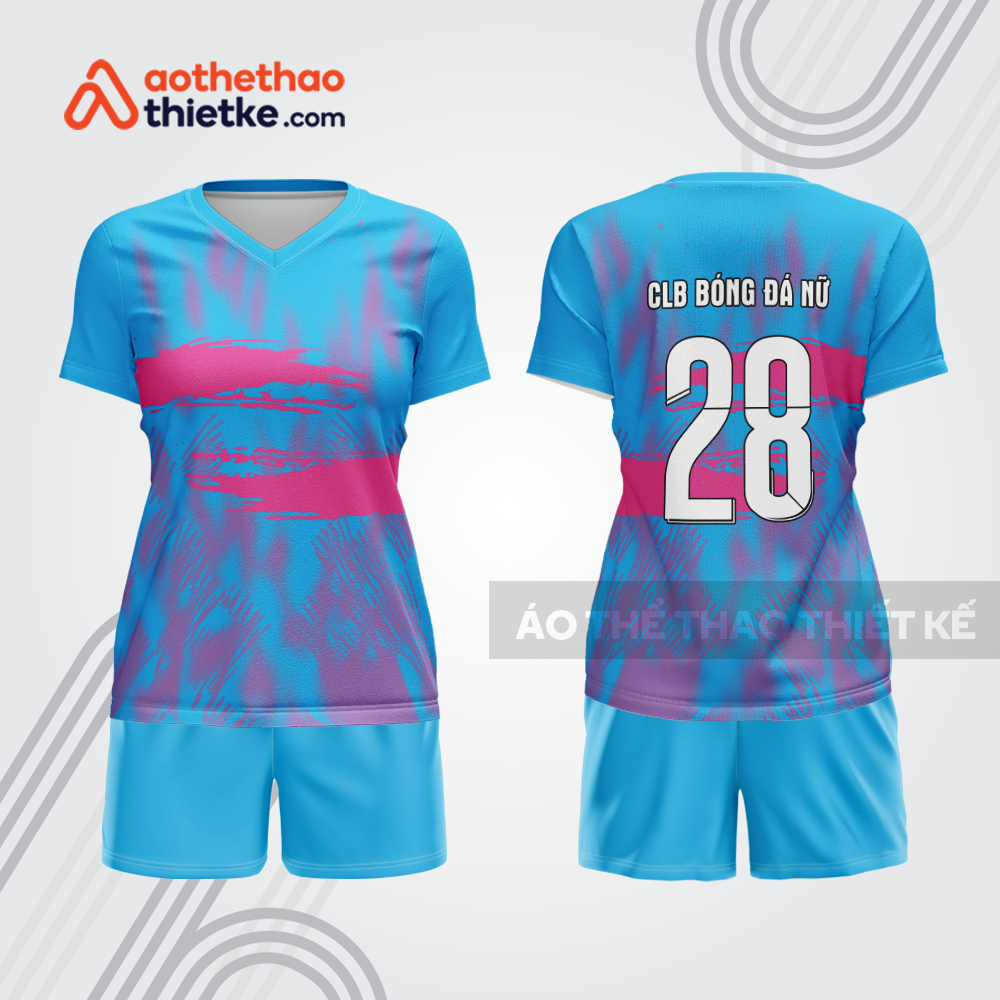 Mẫu thiết kế đồng phục đá bóng nữ đẹp bdc231