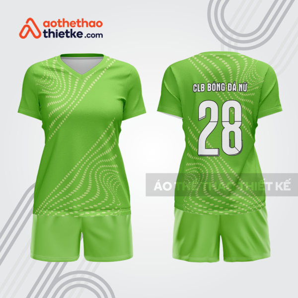 Mẫu thiết kế đồng phục đá bóng nữ đẹp bdc232