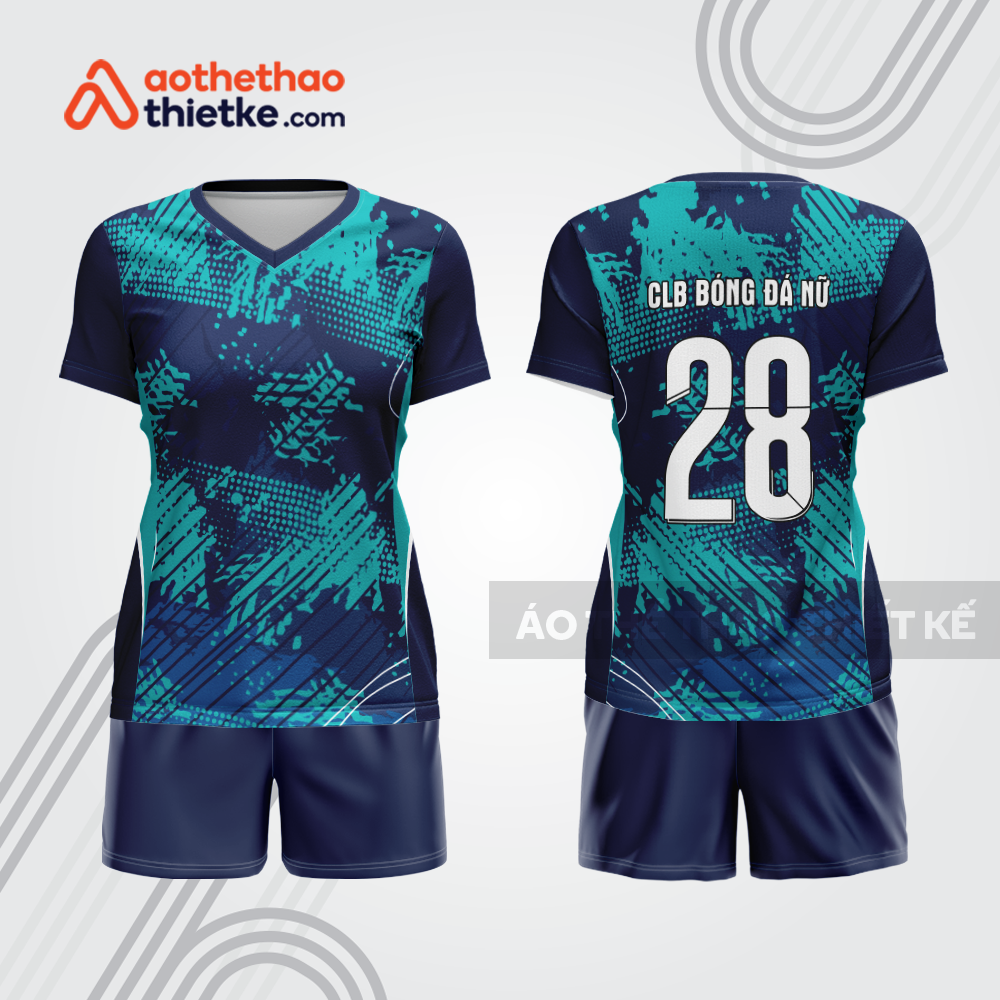 Mẫu thiết kế đồng phục đá bóng nữ đẹp bdc239