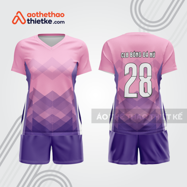 Mẫu thiết kế đồng phục đá bóng nữ đẹp bdc241