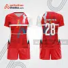 Mẫu thiết kế đồng phục đá bóng nữ đẹp bdc242