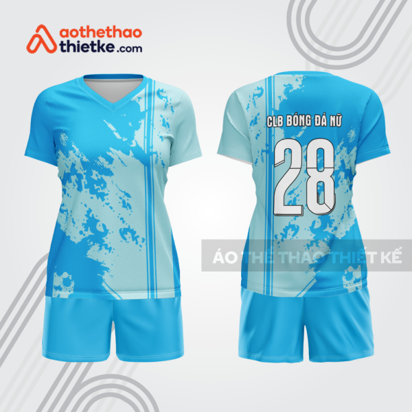 Mẫu thiết kế đồng phục đá bóng nữ đẹp bdc244