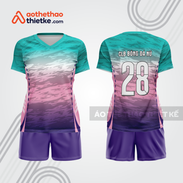 Mẫu thiết kế đồng phục đá bóng nữ đẹp bdc248