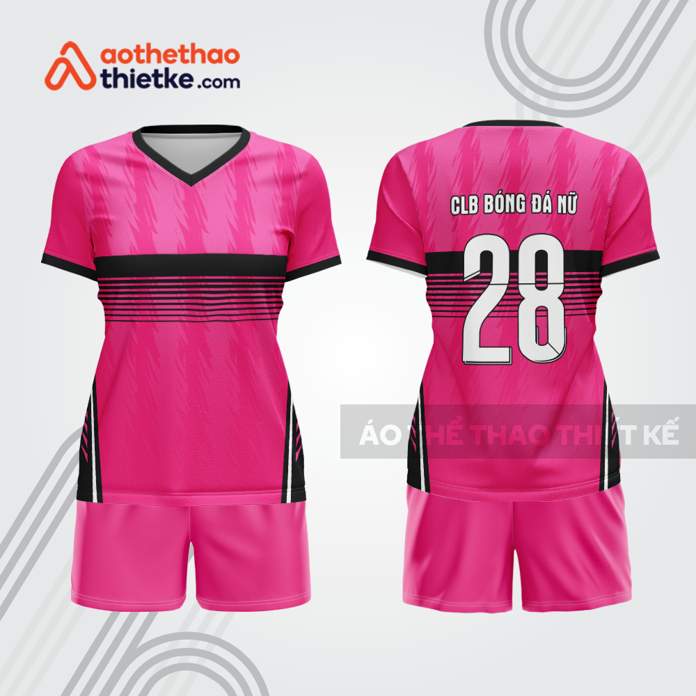Mẫu thiết kế đồng phục bóng đá nữ đẹp bdc252