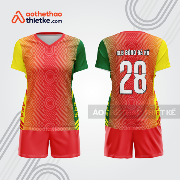 Mẫu thiết kế đồng phục bóng đá nữ đẹp bdc254
