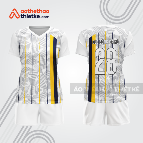Mẫu thiết kế đồng phục bóng đá nữ đẹp bdc256