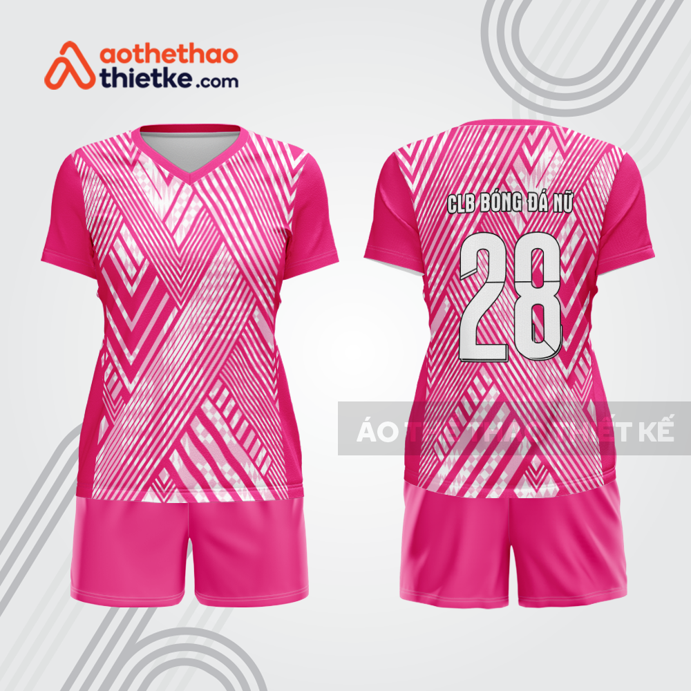 Mẫu thiết kế đồng phục bóng đá nữ đẹp bdc257