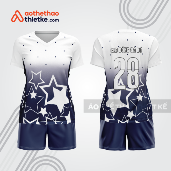 Mẫu thiết kế đồng phục bóng đá nữ đẹp bdc258