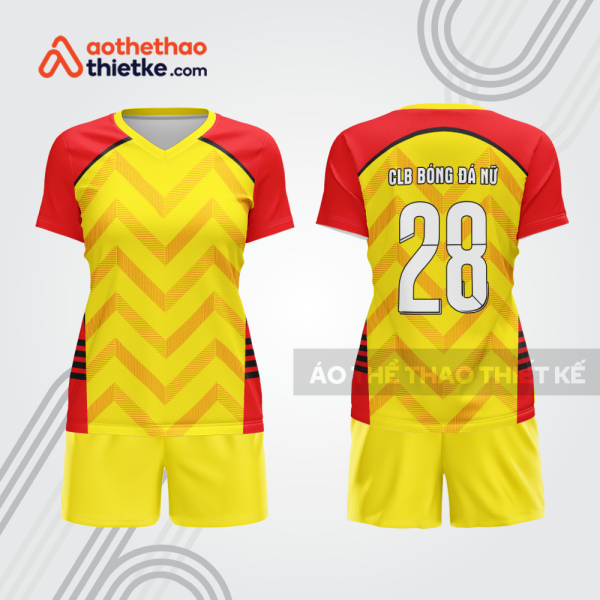 Mẫu thiết kế đồng phục bóng đá nữ đẹp bdc259