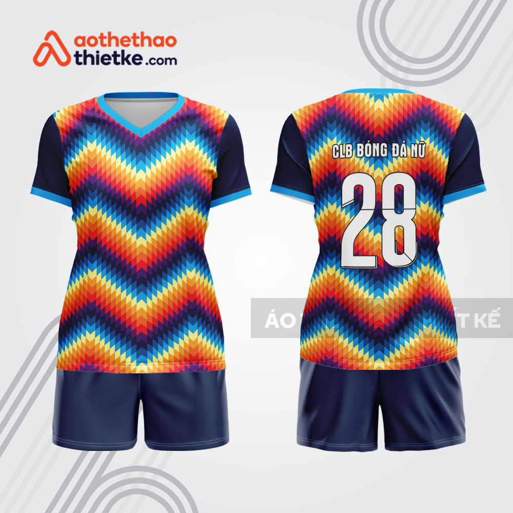 Mẫu thiết kế đồng phục bóng đá nữ đẹp bdc262