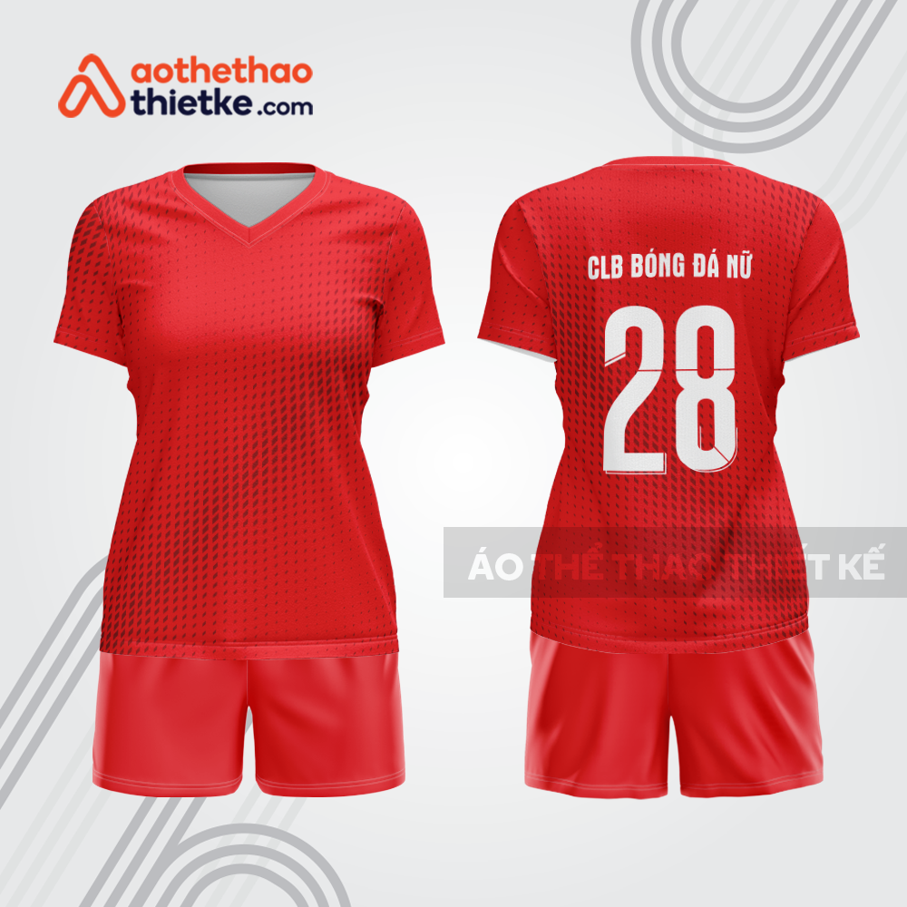Mẫu thiết kế đồng phục bóng đá nữ đẹp bdc267