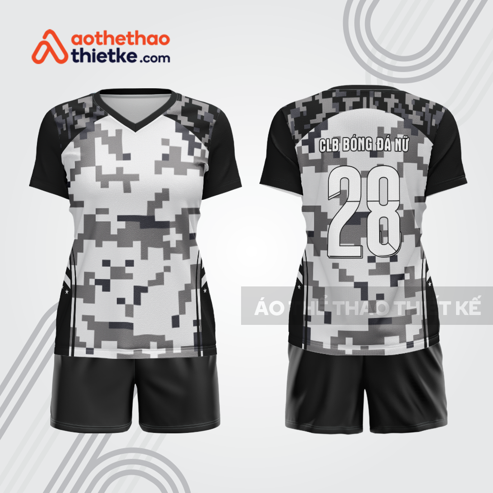 Mẫu thiết kế đồng phục bóng đá nữ đẹp bdc269