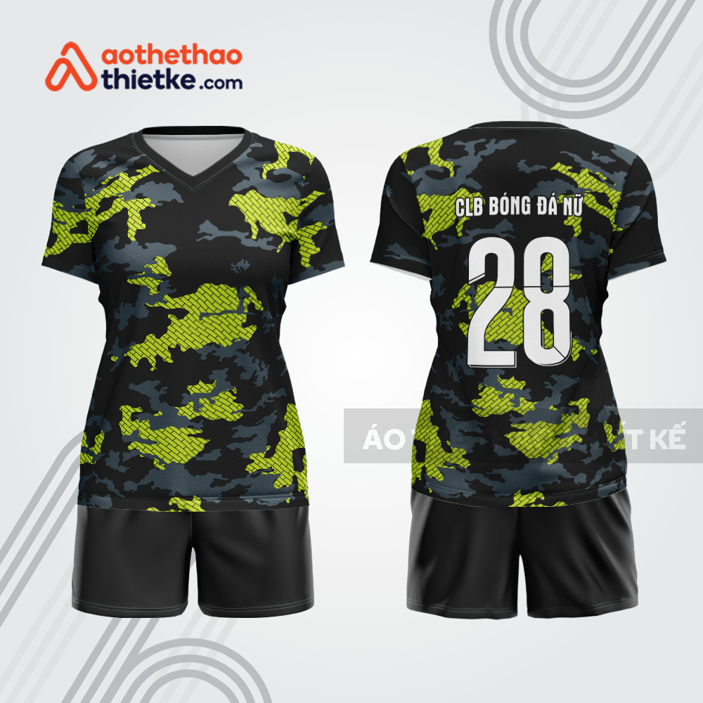 Mẫu thiết kế đồng phục bóng đá nữ đẹp bdc271