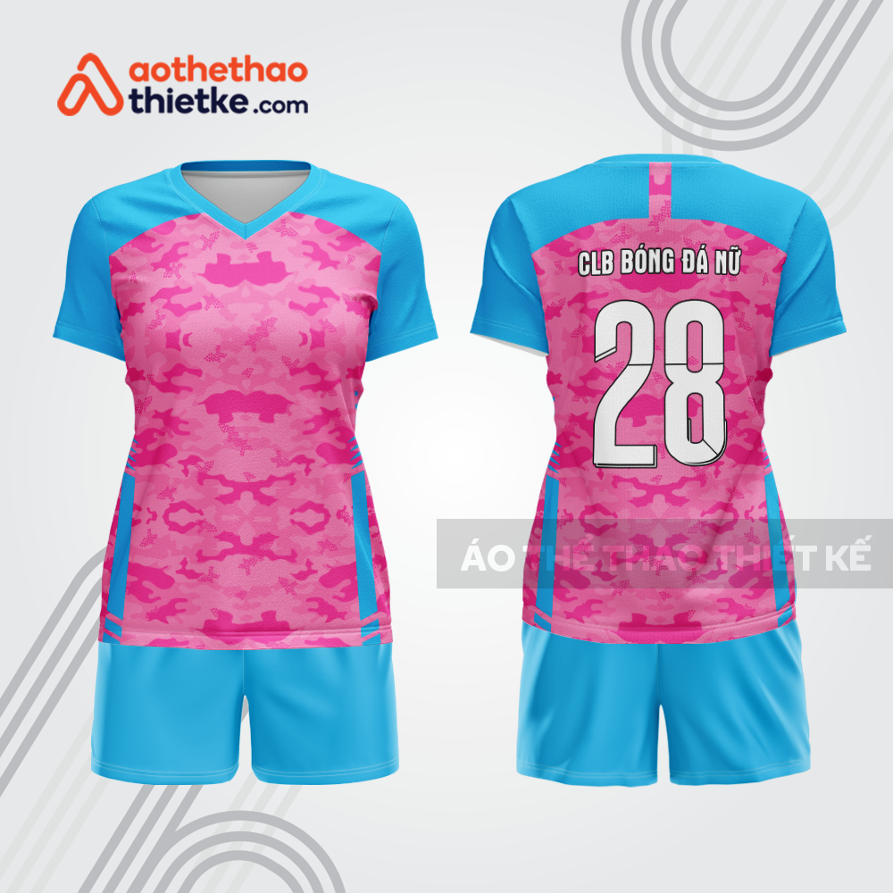 Mẫu thiết kế đồng phục bóng đá nữ đẹp bdc272