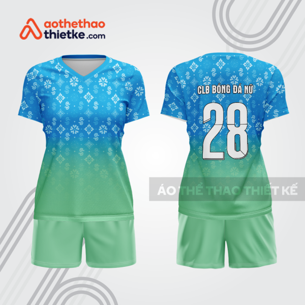 Mẫu thiết kế quần áo thể thao bóng đá nữ đẹp bdc320