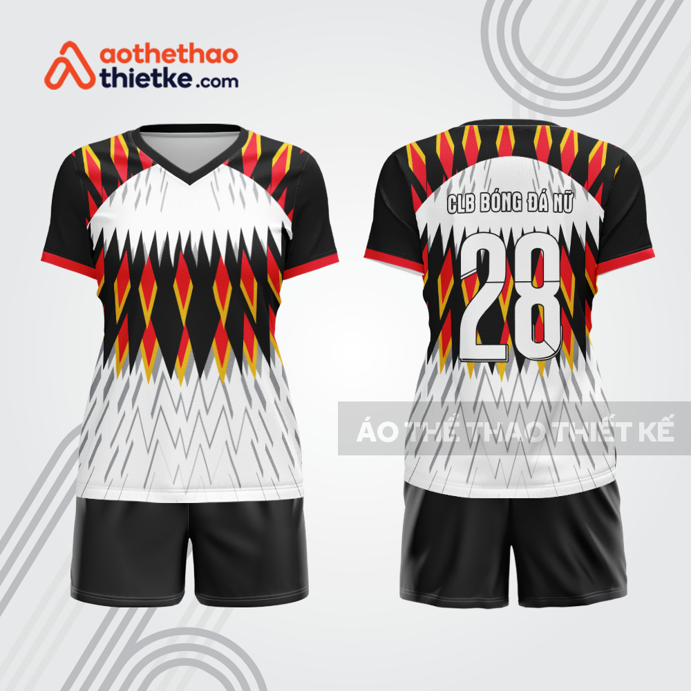 Mẫu thiết kế quần áo thể thao bóng đá nữ đẹp bdc323
