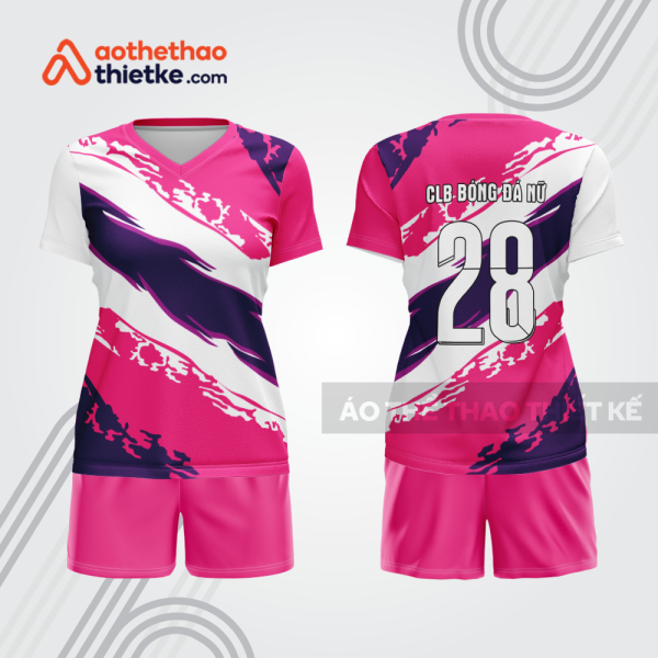 Mẫu thiết kế quần áo thể thao bóng đá nữ đẹp bdc325
