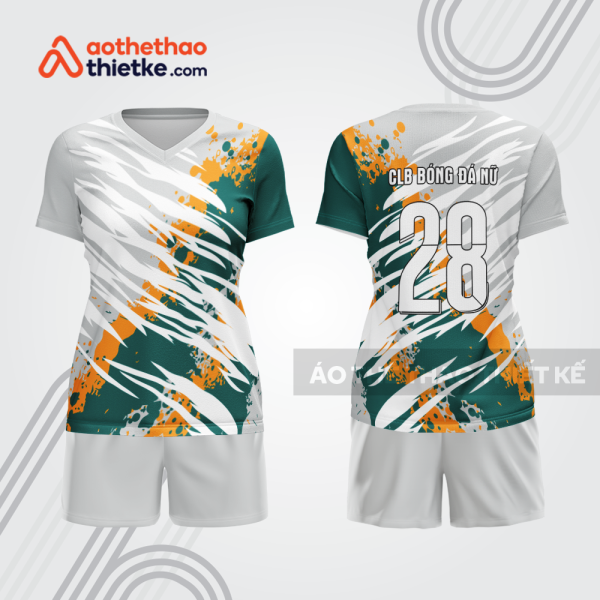 Mẫu thiết kế quần áo thể thao bóng đá nữ đẹp bdc327