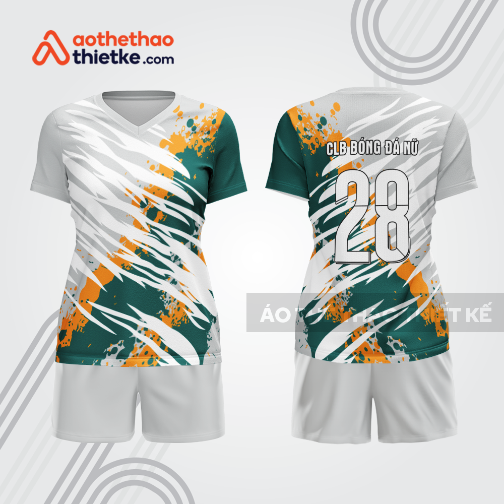 Mẫu thiết kế quần áo thể thao bóng đá nữ đẹp bdc327