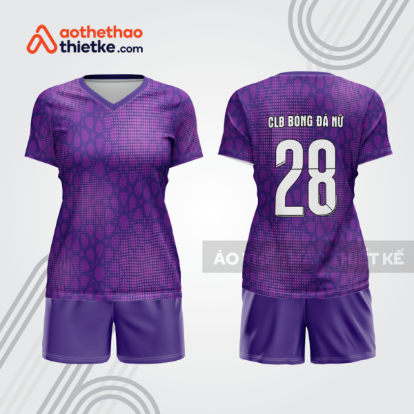 Mẫu thiết kế quần áo thể thao bóng đá nữ đẹp bdc328