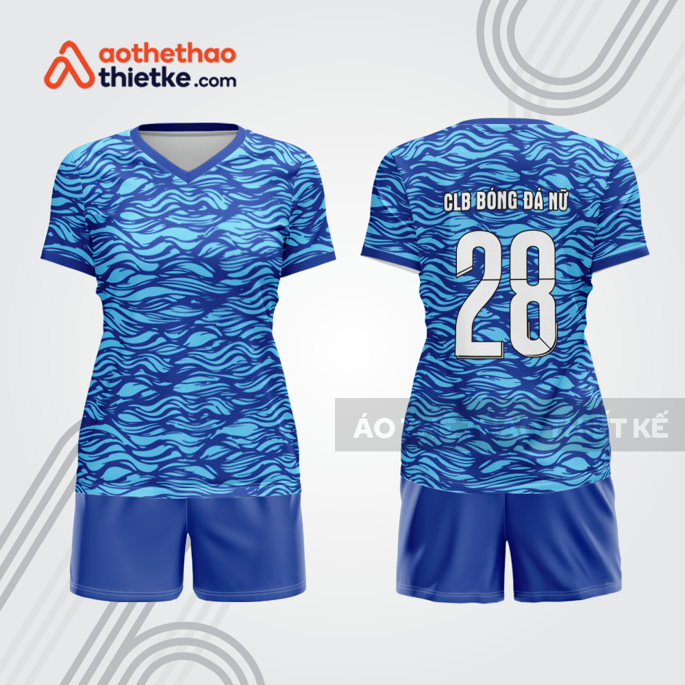 Mẫu thiết kế quần áo thể thao bóng đá nữ đẹp bdc329