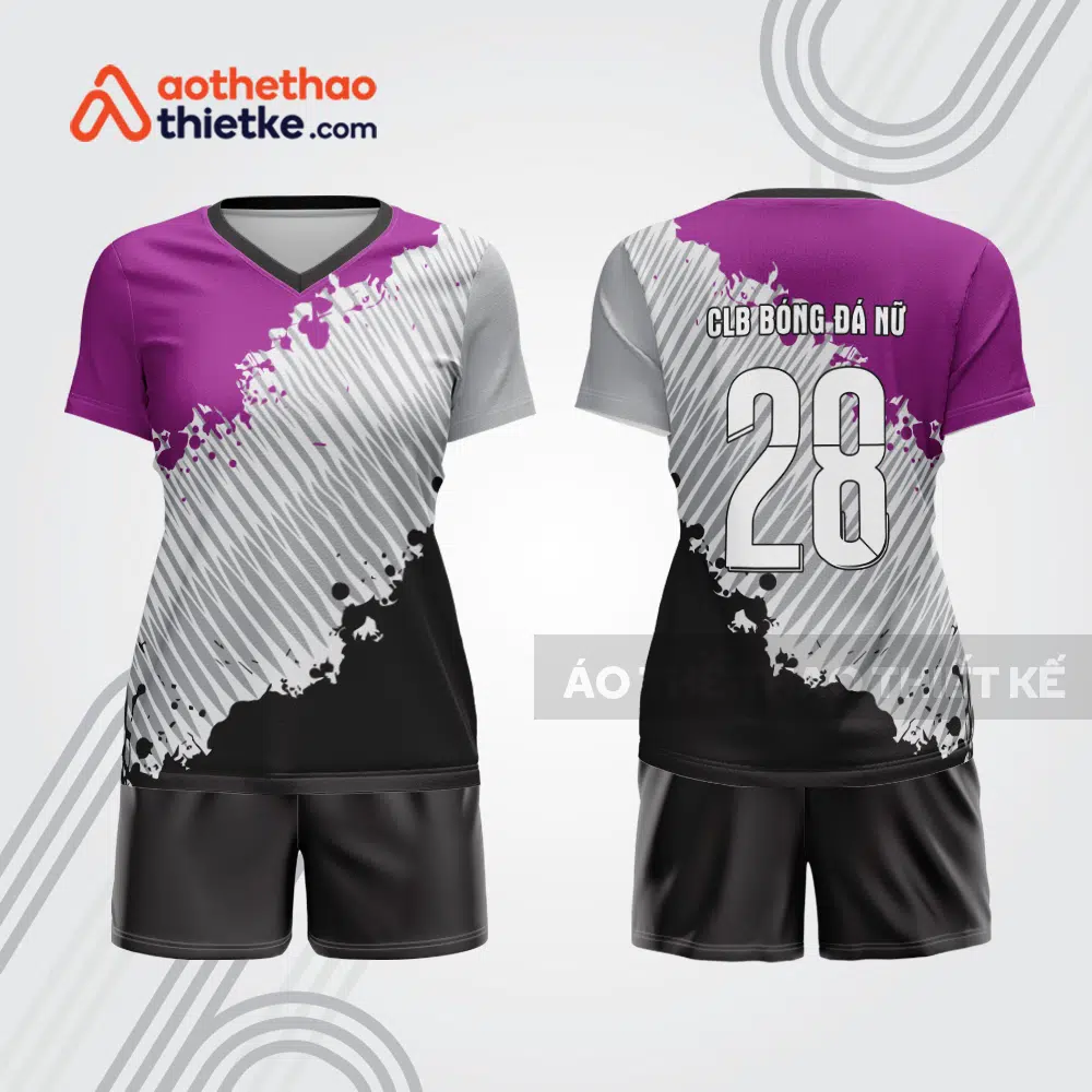Mẫu thiết kế quần áo thể thao bóng đá nữ đẹp bdc333