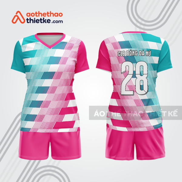 Mẫu thiết kế quần áo thể thao bóng đá nữ đẹp bdc334
