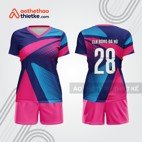 Mẫu thiết kế quần áo thể thao bóng đá nữ đẹp bdc337