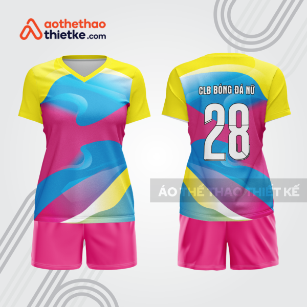 Mẫu thiết kế quần áo thể thao bóng đá nữ đẹp bdc338
