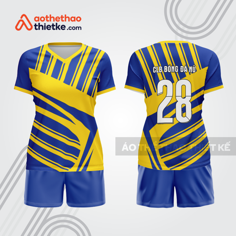 Mẫu thiết kế quần áo bóng đá nữ đẹp bdc34