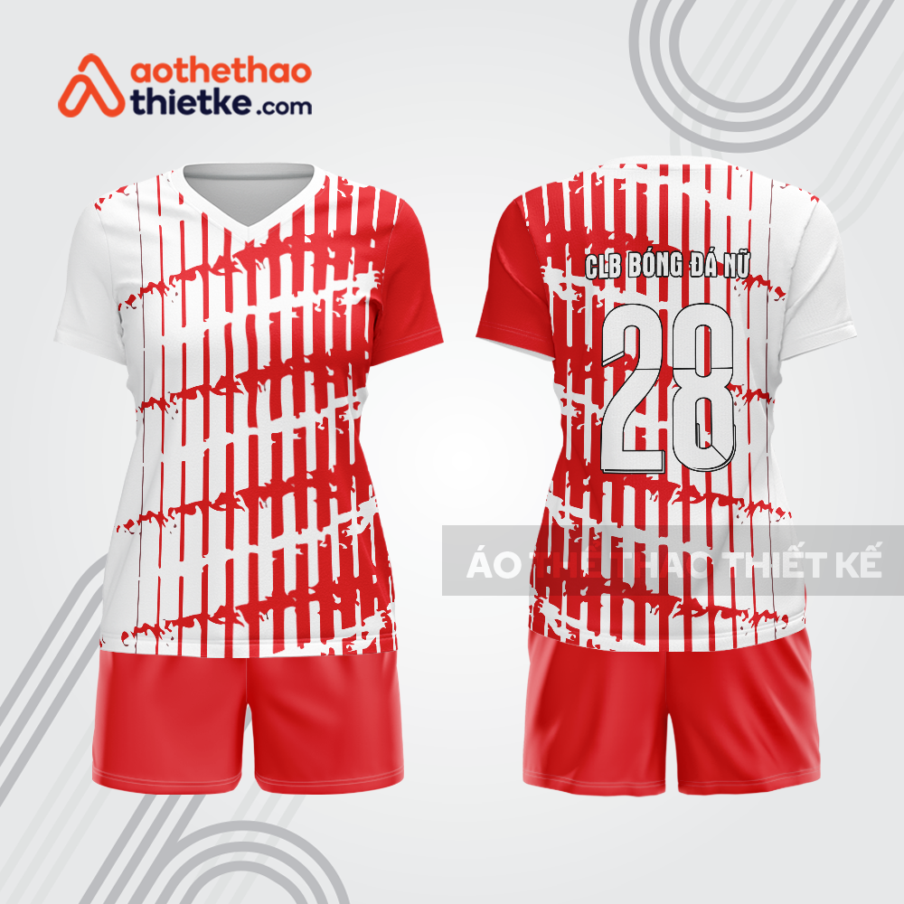 Mẫu thiết kế quần áo thể thao bóng đá nữ đẹp bdc340