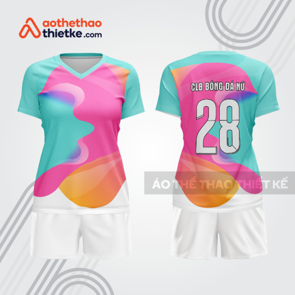 Mẫu thiết kế quần áo thể thao bóng đá nữ đẹp bdc349