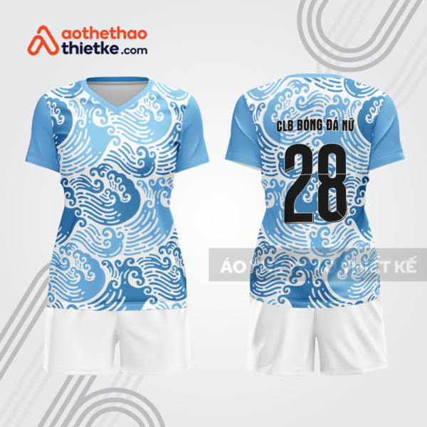 Mẫu thiết kế quần áo bóng đá nữ đẹp bdc36