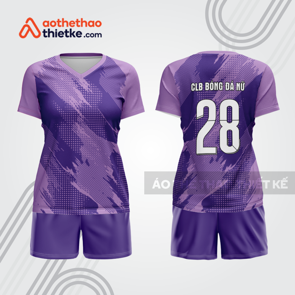 Mẫu thiết kế quần áo bóng đá nữ đẹp bdc37