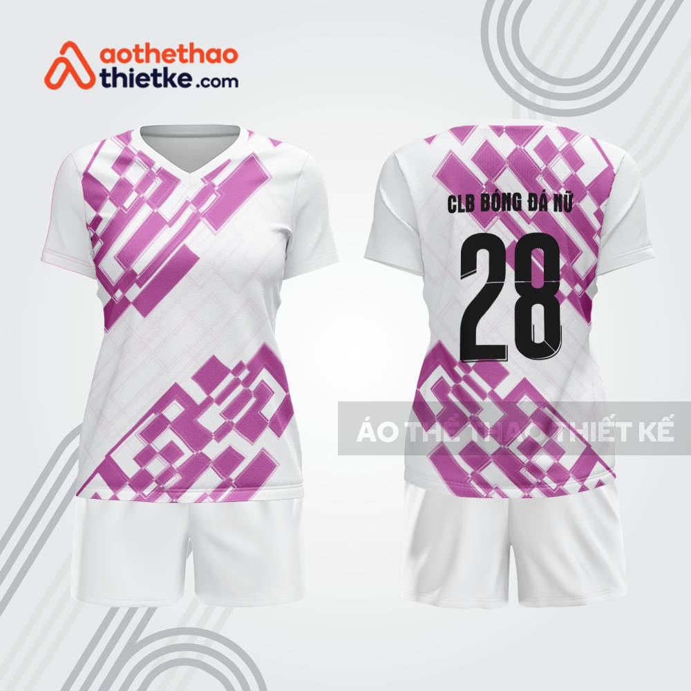 Mẫu thiết kế quần áo bóng đá nữ đẹp bdc41