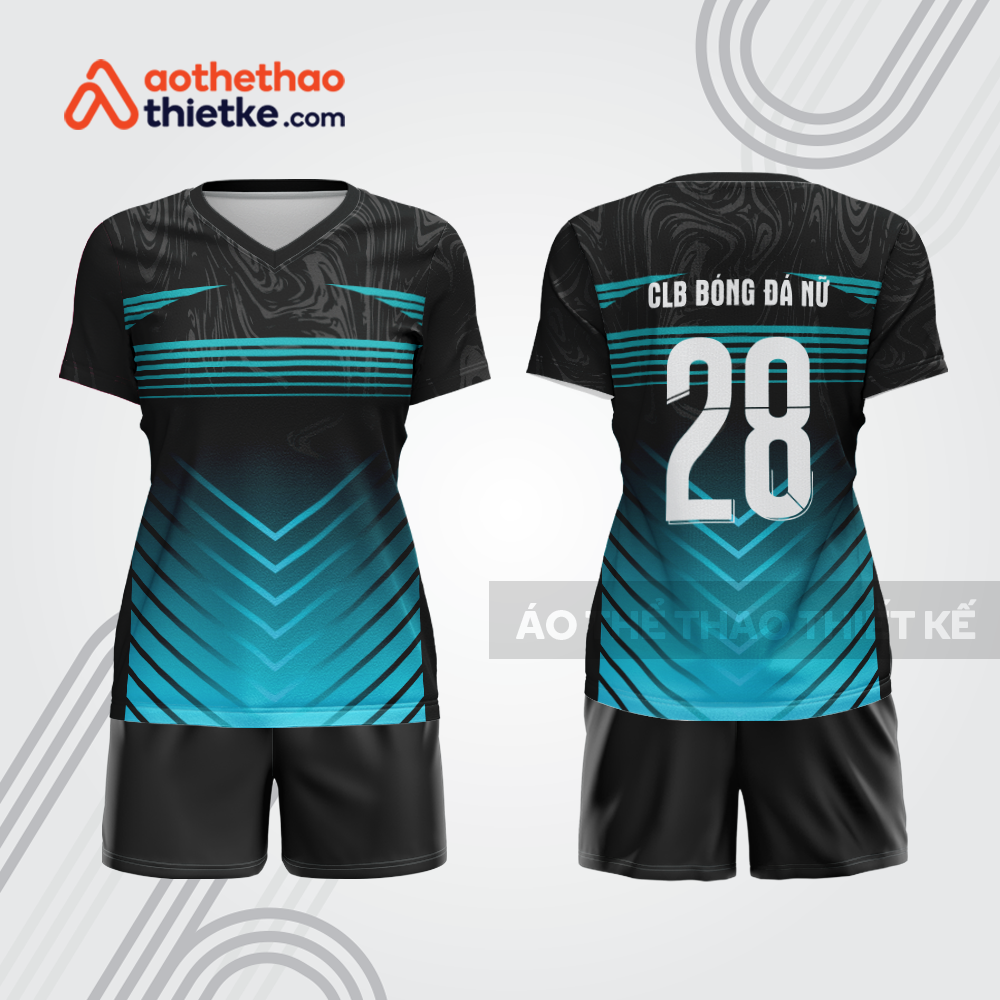 Mẫu thiết kế quần áo bóng đá nữ đẹp bdc42