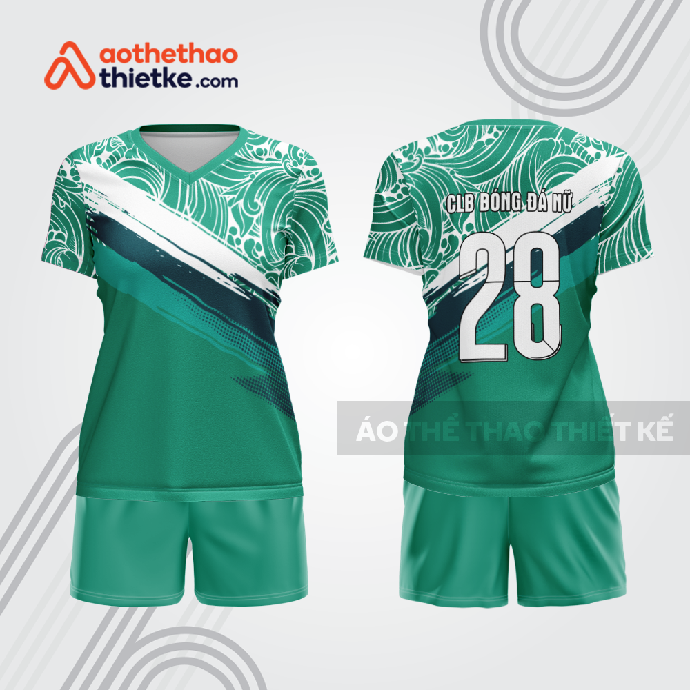 Mẫu thiết kế quần áo bóng đá nữ đẹp bdc44