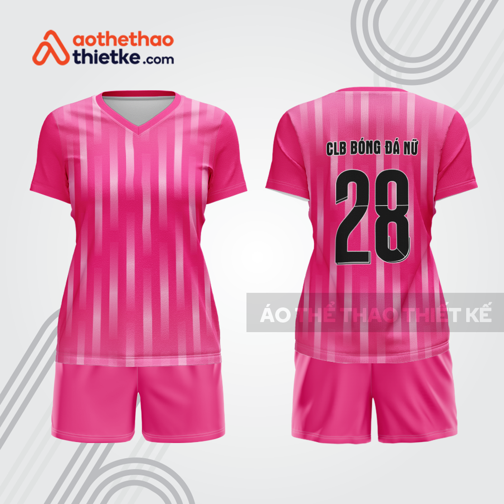 Mẫu thiết kế quần áo đá banh nữ đẹp bdc49