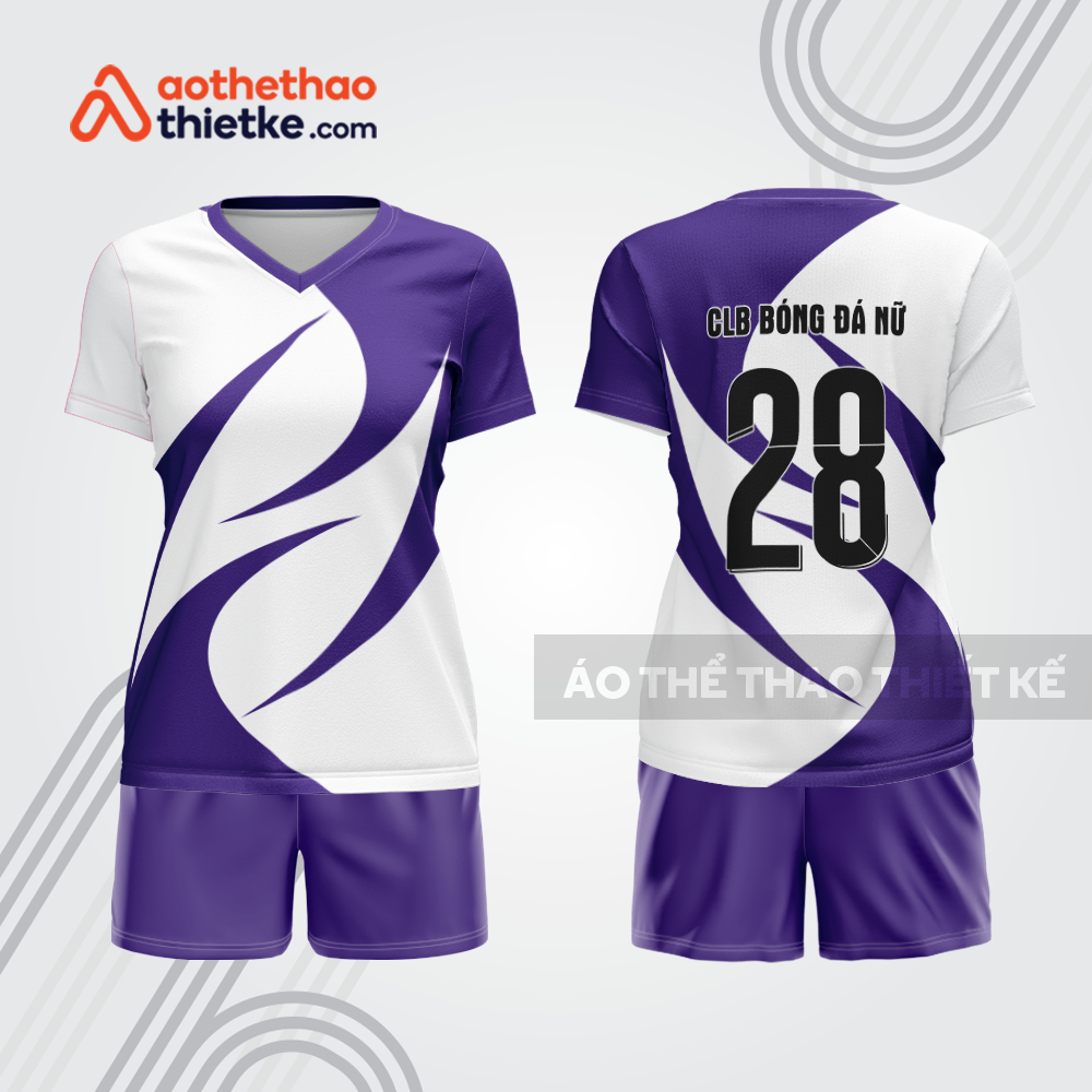 Mẫu thiết kế quần áo đá banh nữ đẹp bdc51
