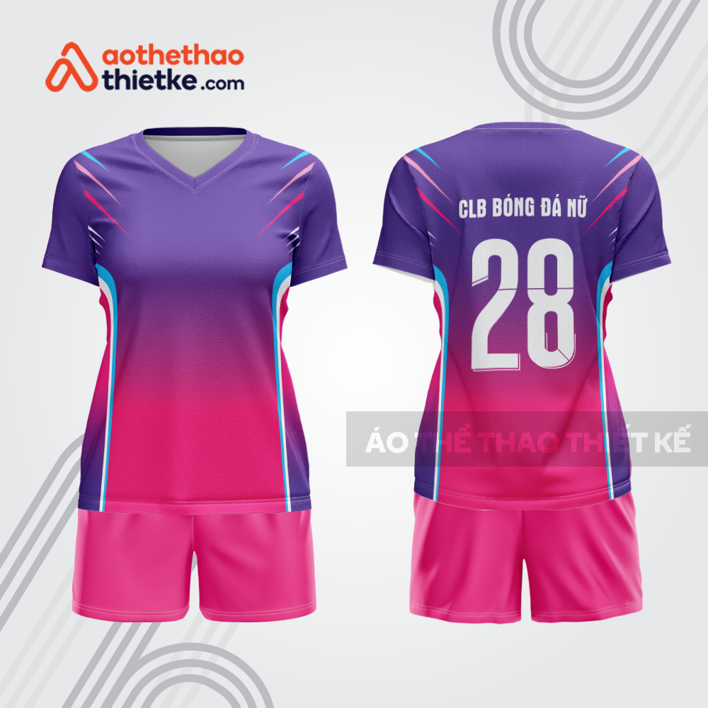 Mẫu thiết kế quần áo đá banh nữ đẹp bdc52