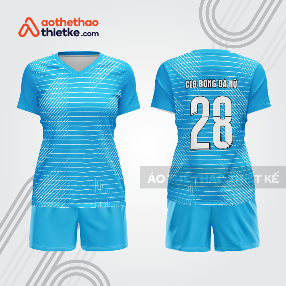 Mẫu thiết kế quần áo đá banh nữ đẹp bdc66