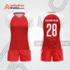Mẫu thiết kế quần áo đá banh nữ đẹp bdc70