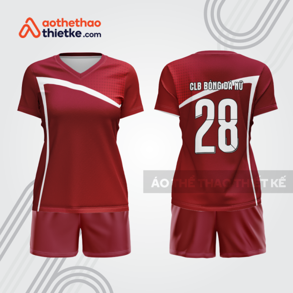 Mẫu thiết kế quần áo đá banh nữ đẹp bdc75