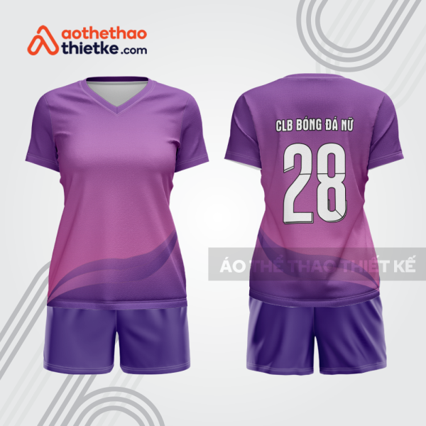 Mẫu thiết kế quần áo đá banh nữ đẹp bdc76